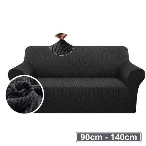 Couch Cover Black 1 Seater