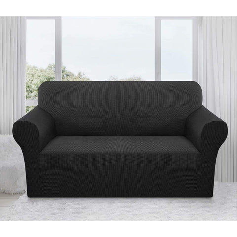 Couch Cover Black 2 Seaters