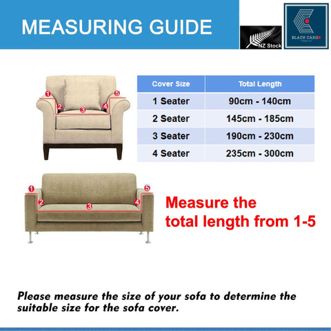 Couch Cover Simple Stripes 3 Seaters