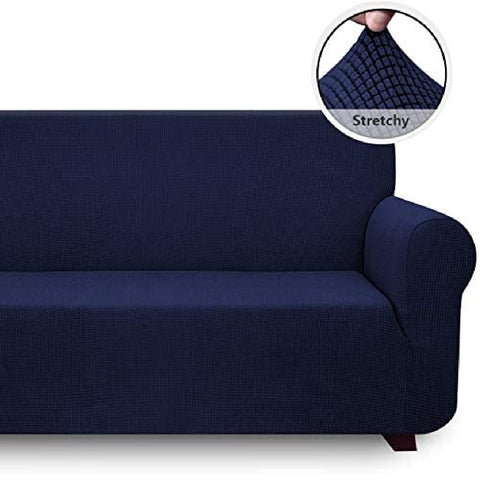 Couch Cover Navy Blue 4 Seaters