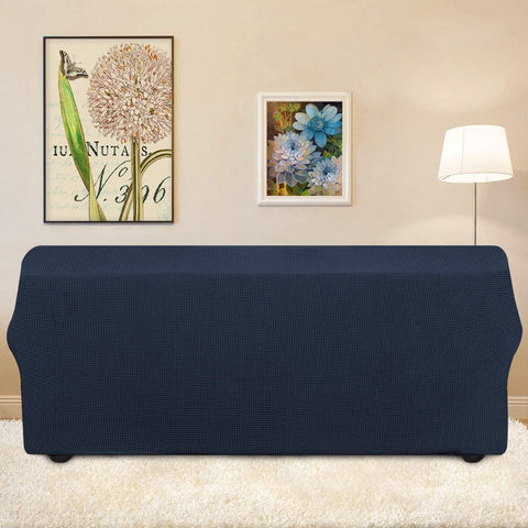 Couch Cover Navy Blue 4 Seaters