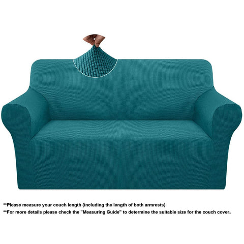 Couch Cover Teal Blue 2 Seaters