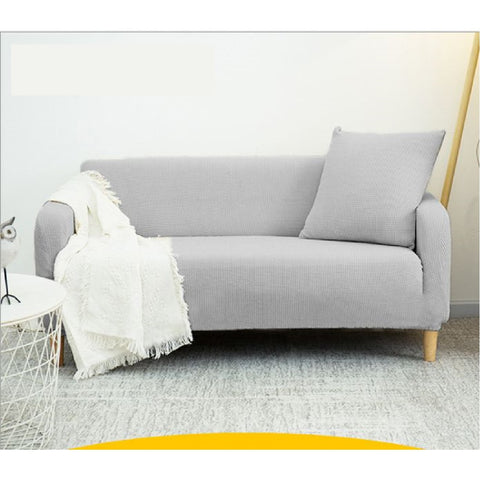Couch Cover Light Grey 2 Seaters