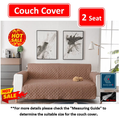 Couch Cover Brown 2 Seaters