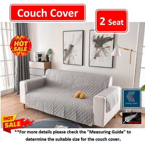 Couch Cover Grey 2 Seaters