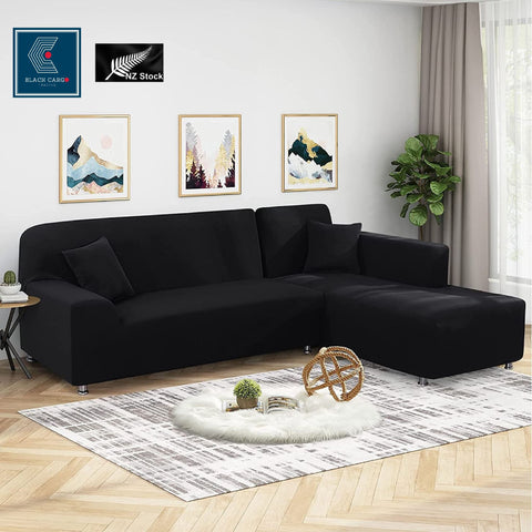 Couch Cover Black 1 Seater