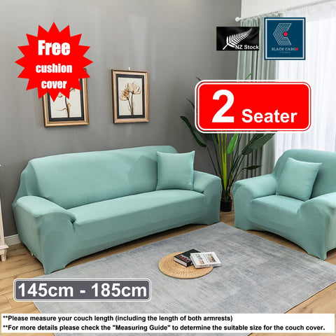 Couch Cover Green 2 Seaters