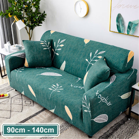 Couch Cover Green Leaf 1 Seater