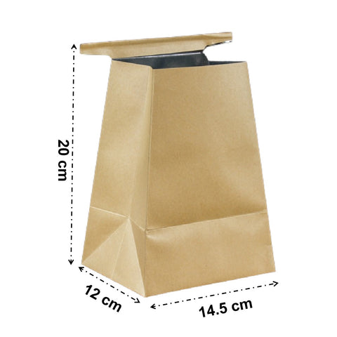 20Pcs 500g Foil Stand Up Pouches Tin Tie Food Packaging Coffee Bags Foil Lining