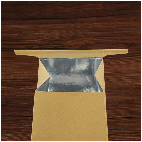20Pcs 500g Foil Stand Up Pouches Tin Tie Food Packaging Coffee Bags Foil Lining