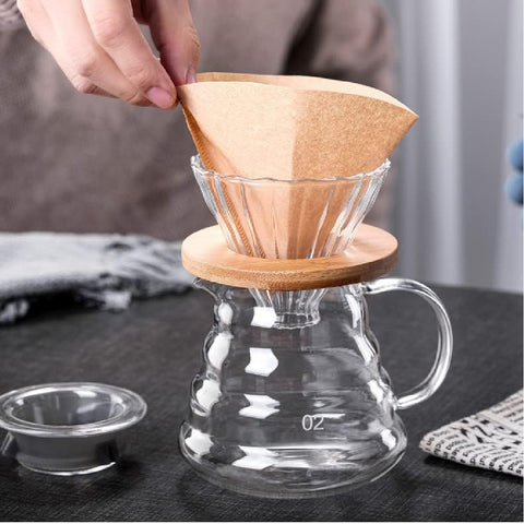 Coffee Maker Machine Dripper Pour Over Coffee Filter Slow Brewing