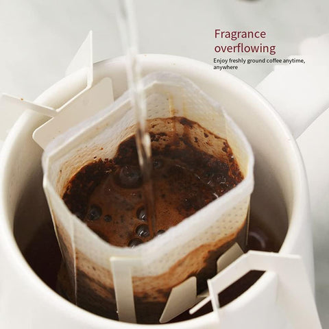 50Pcs Portable Espresso Coffee Coffee Maker Press Machine Travel Drip Coffee Bag