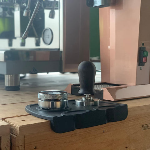 Coffee Tamper Mat Silicone Holder Espresso Maker Support Base Non-Slip Flexible
