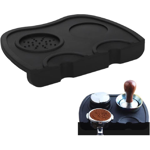 Coffee Tamper Mat Silicone Holder Espresso Maker Support Base Non-Slip Flexible