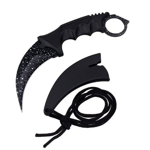 4inch Shape Skin Hunting Knife Stainless Steel Tactical Fixed Blade Camping Tool