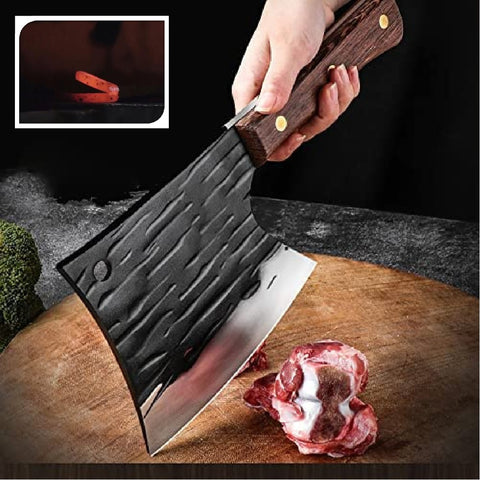 professional Heavy Butcher Meat Cleaver Kitchen Knives Bone Cutting Knife Axe