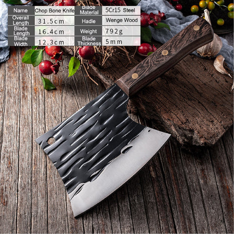 professional Heavy Butcher Meat Cleaver Kitchen Knives Bone Cutting Knife Axe