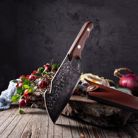 Butcher Cleaver Chopper Kitchen Knife Chef Knife Super Sharp Hand Forged