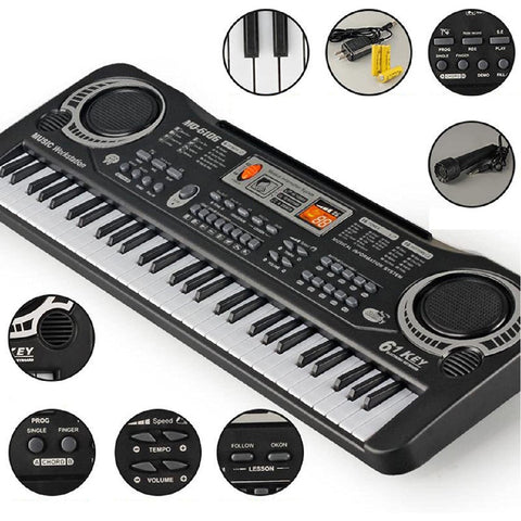 Electric Keyboard Piano 61 Keys