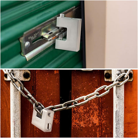 2Pcs 94mm Heavy Duty Container Lock Padlock Warehouse Lock