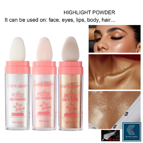 Blusher Highlight Powder Shimmer Powder White - Referdeal