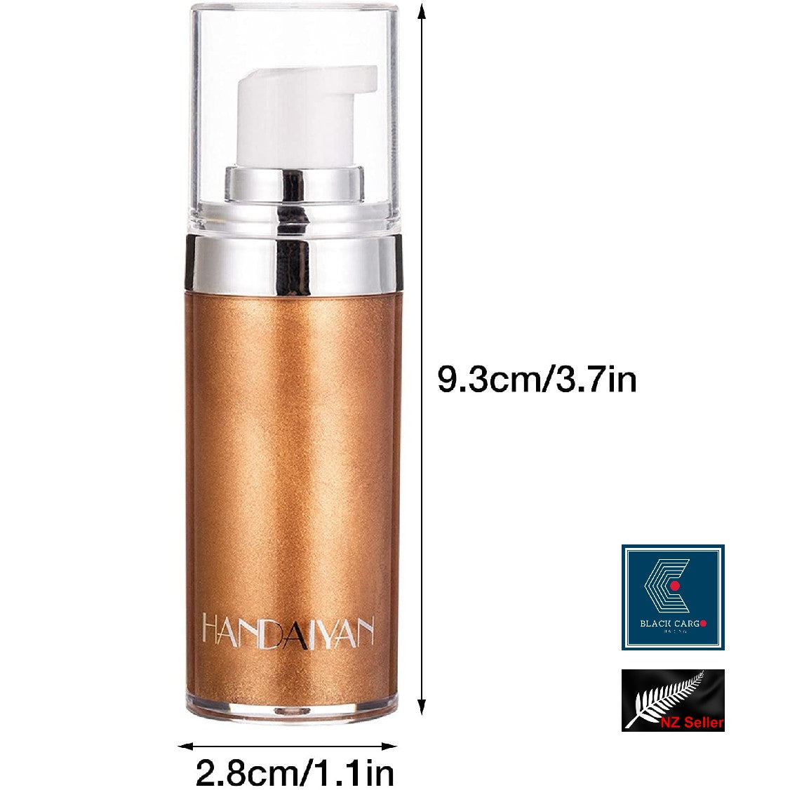 Body Glow Lotion Highlighter Shimmer Cream Waterproof Moisturizing Bronze Gold - Referdeal