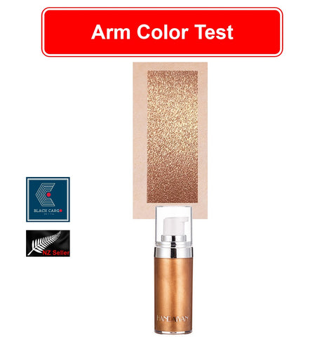 Body Glow Lotion Highlighter Shimmer Cream Waterproof Moisturizing Bronze Gold - Referdeal