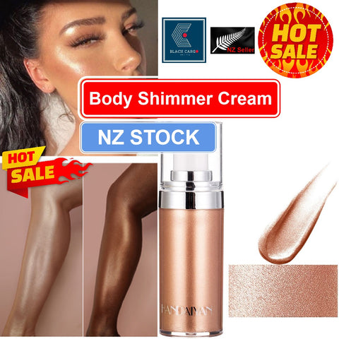 Rose Gold Makeup liquid foundation Cream Highlighter Shimmer Moisturizing