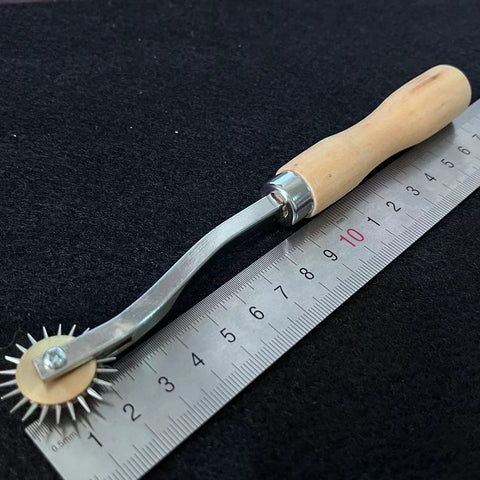 Professional Leather Sewing Tools 4mm Stitch Marking Spacer Needle Point Tracing
