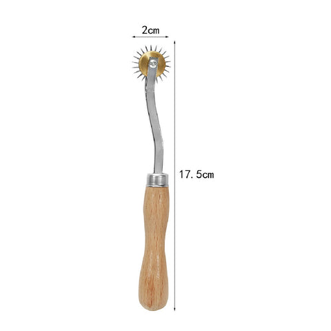 Professional Leather Sewing Tools 4mm Stitch Marking Spacer Needle Point Tracing