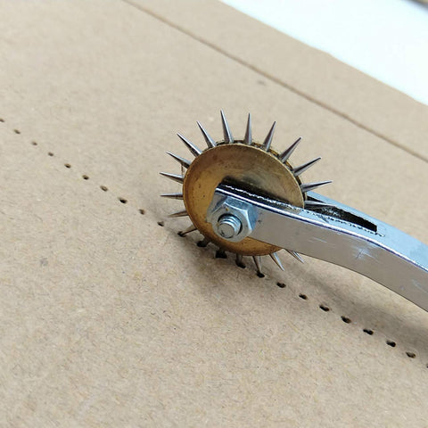 Professional Leather Sewing Tools 4mm Stitch Marking Spacer Needle Point Tracing