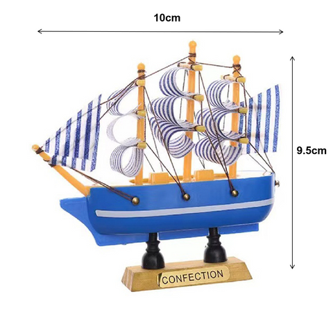 Cake Topper Cake Decoration Sailing Ship Boat - A