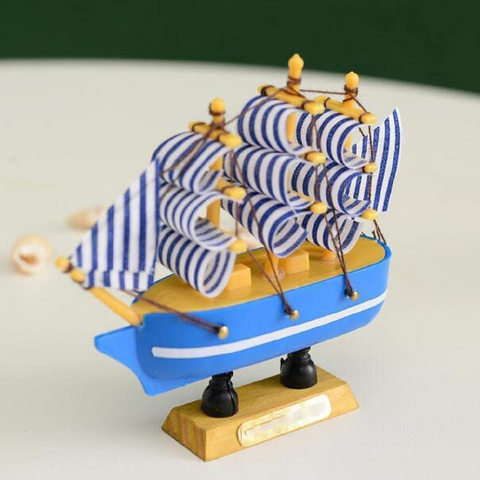 Cake Topper Cake Decoration Sailing Ship Boat - A