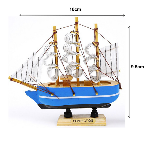 Cake Topper Cake Decoration Sailing Ship Boat - B