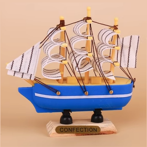 Cake Topper Cake Decoration Sailing Ship Boat - B