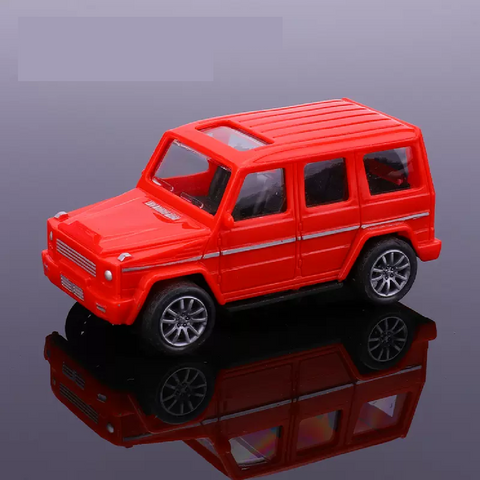 Cake Topper Cake Decoration - 4 x 4 Off Road Vehicle - Red