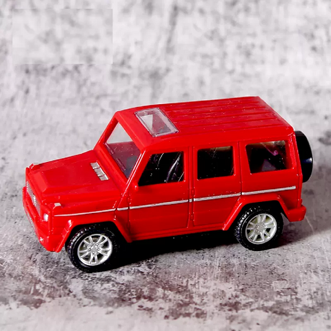 Cake Topper Cake Decoration - 4 x 4 Off Road Vehicle - Red