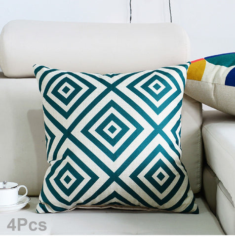 Cushion covers with Inner 4pcs set