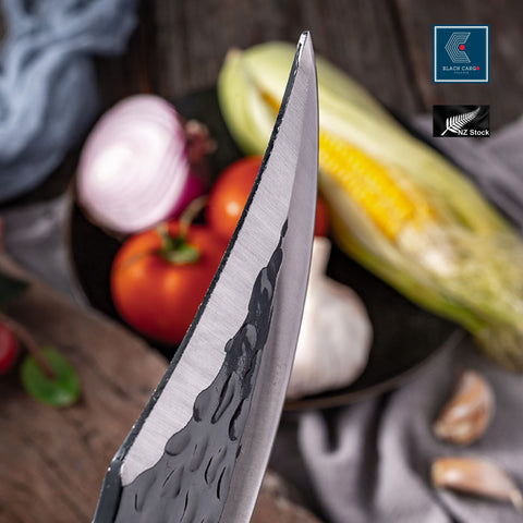 Pro Ultra Sharp Kitchen Butcher Chef Boning Knife 7 Inch Cleaver 40CR17