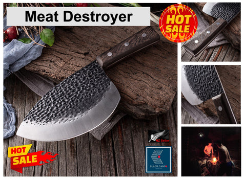 professional Heavy Butcher Meat Cleaver Kitchen Knives Bone Cutting Knife