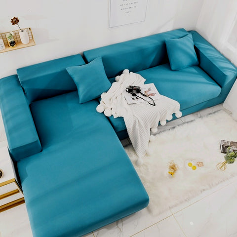 Couch Cover Turquoise 3 Seaters