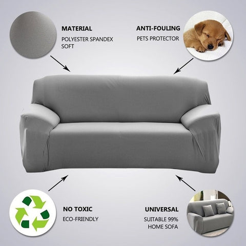 Couch Cover Navy Blue 2 Seaters