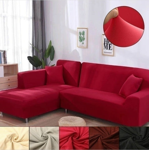 Couch Cover Plum Red 2 Seaters
