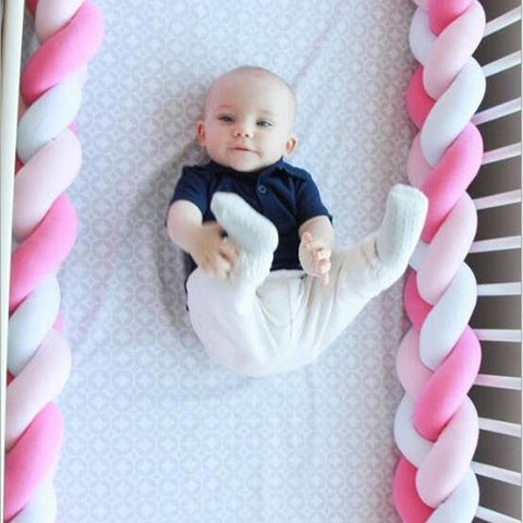 Baby Cot Bumper - Blue - Referdeal