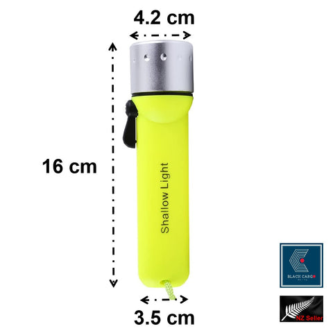 Snorkeling Diving Scuba Safety equipment 180 Lumens Q5 LED Dive Torch
