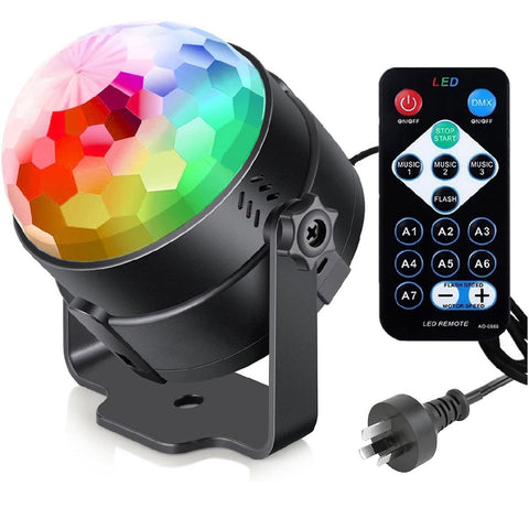 Party Lights with Remote Control Dj Lighting 7 Modes Stage Light Sound Activated