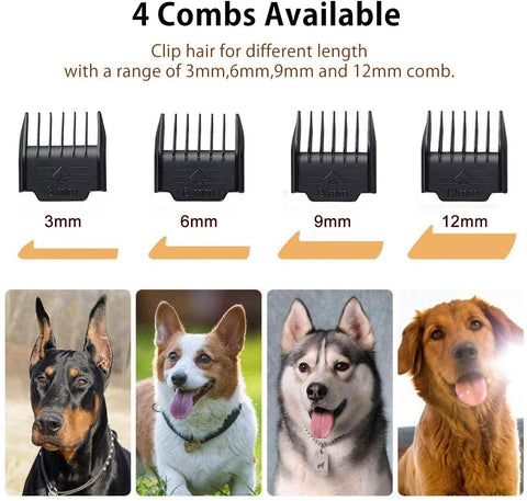 Professional Rechargeable Cordless Pet Hair Grooming Kit