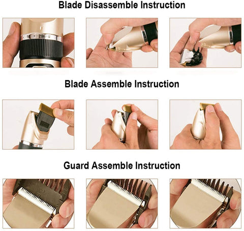 Professional Rechargeable Cordless Pet Hair Grooming Kit