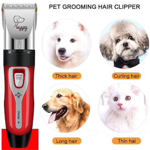 Professional Rechargeable Cordless Pet Hair Grooming Kit