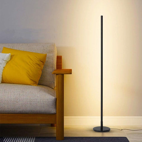 Stylish Modern LED Dimmable Floor Lamp Corner Floor Lamp Remote Control